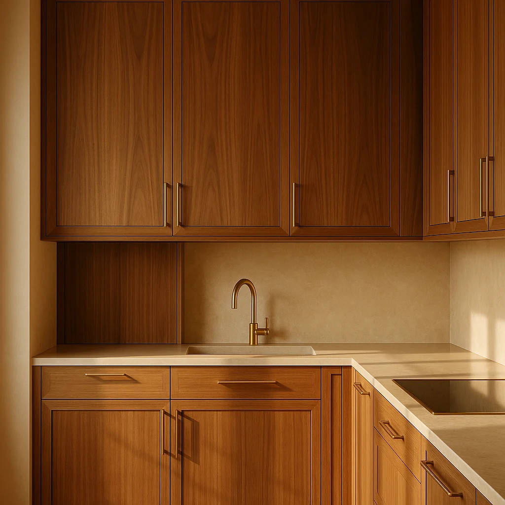 Bespoke millwork in a luxury kitchen