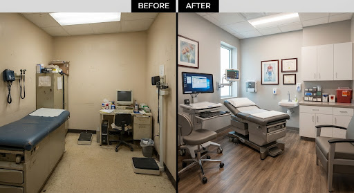 Medical Suite Before After