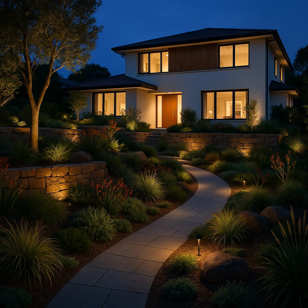 Transformed estate grounds after